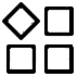 Icono global negro